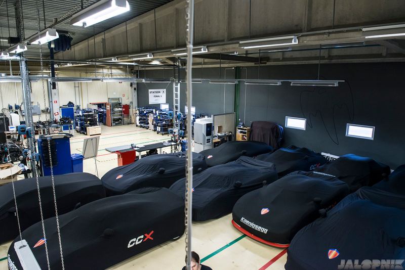 Illustration for article titled Take A Tour Of The Hangar Where Koenigsegg Builds Amazing Cars